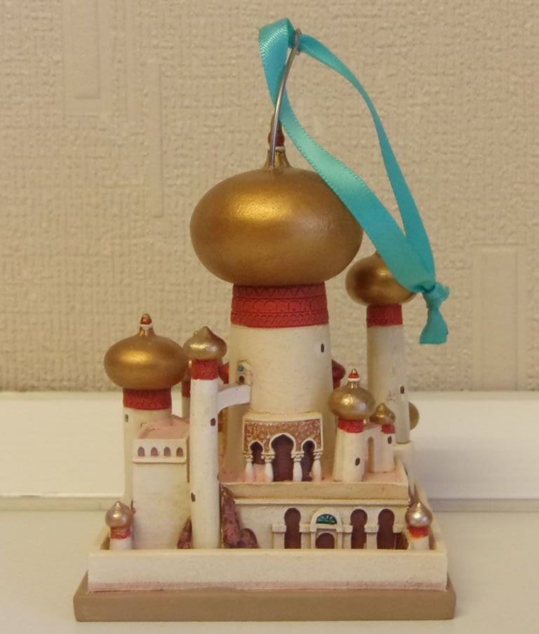 Disney Aladdin jasmine's palace castle collection hanging ornament 2021
