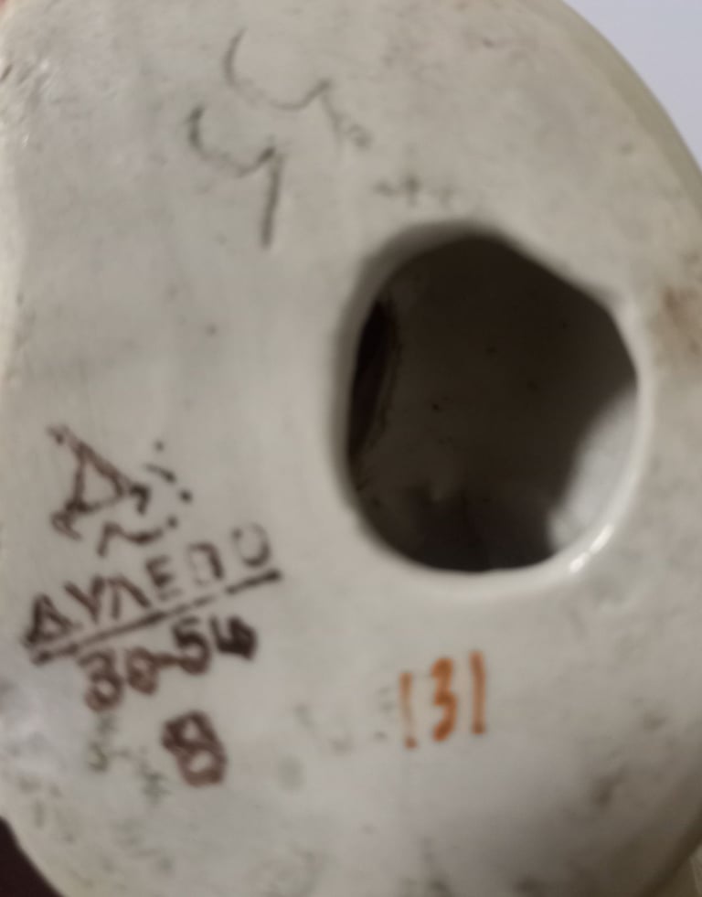 Vintage ussr soviet carp figurine 