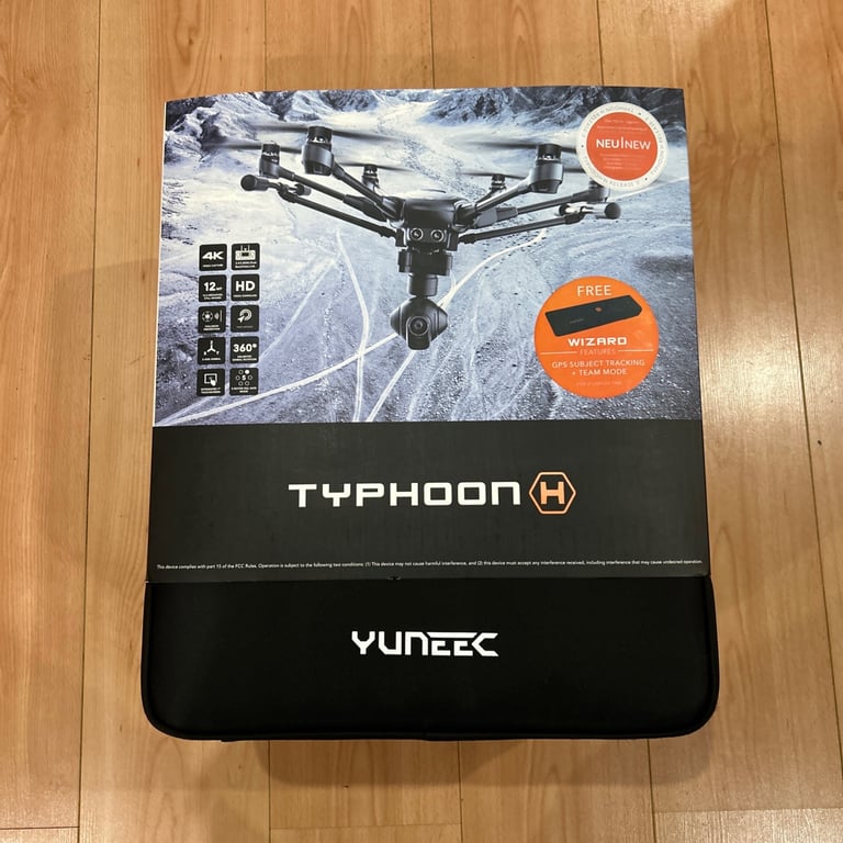 Yuneec Typhoon H Professional Drone- Cinematic 4k -Excellent Condition 
