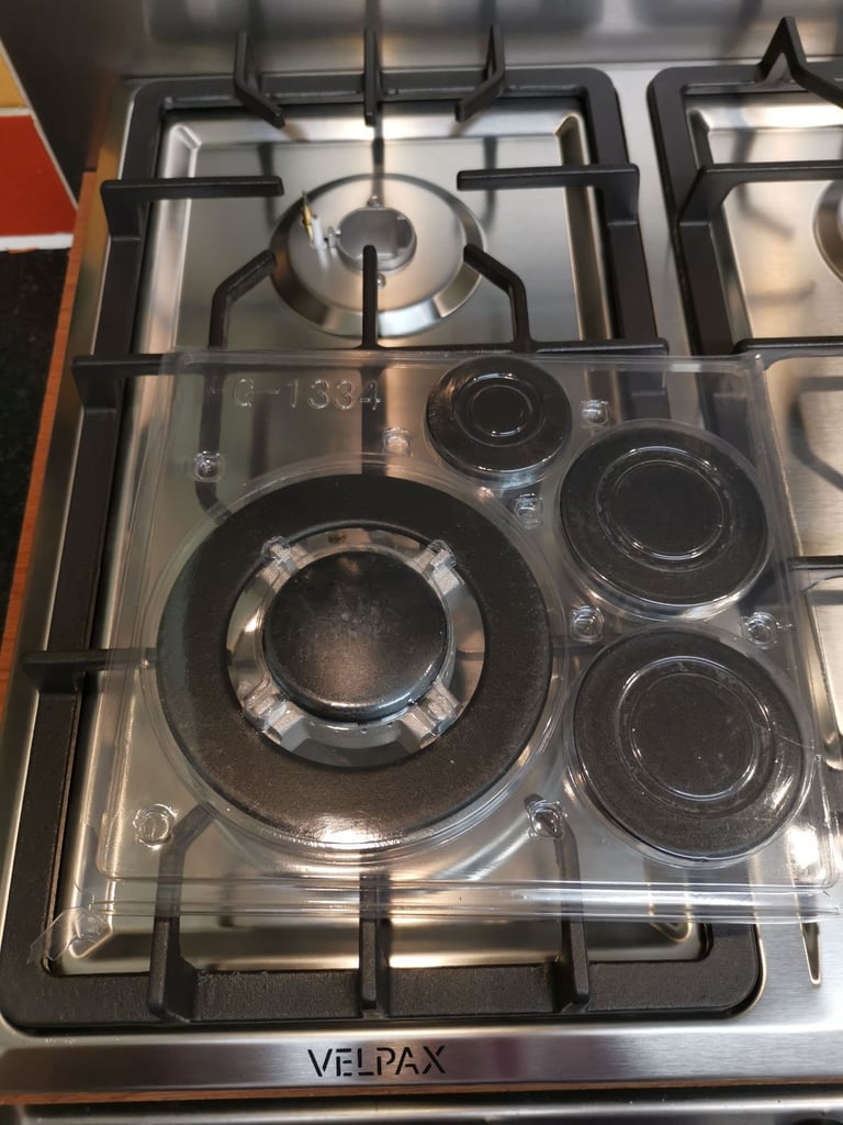 Brand New Stainless Steel Gas Hob 4 burners with Flame Failure Protection
