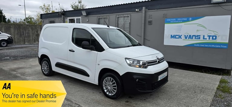 2019 Citroen Berlingo 1.6 BlueHDi 650Kg Enterprise 75ps PANEL VAN DIESEL Manual