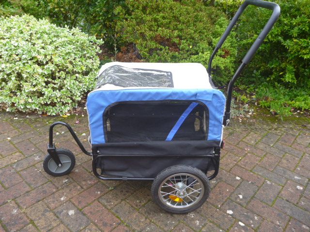 3 Wheel Dog Pushchair As New