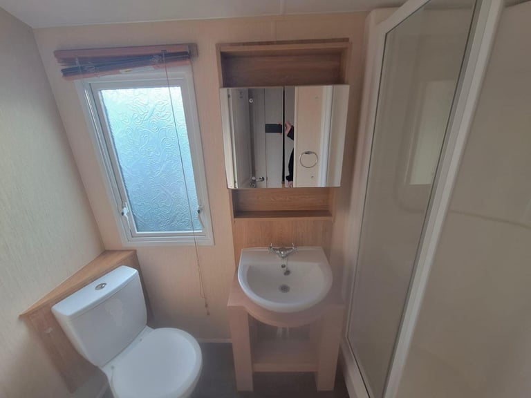 OFF SITE static caravan Scotland double glazed & heated 3bed BK Bluebird Seville