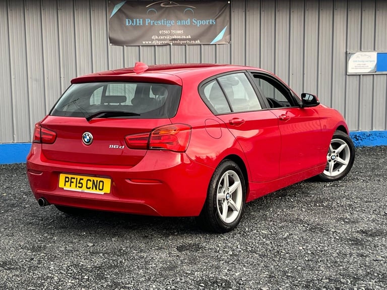 2015 BMW 1 Series 1.5 116d ED Plus Euro 6 (s/s) 5dr HATCHBACK Diesel Manual