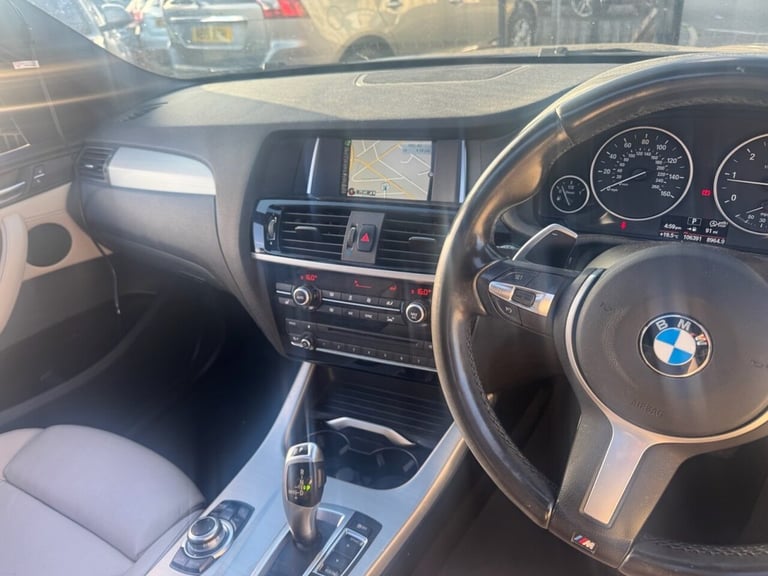 2016 66 BMW X3 2.0 20D M SPORT SUV 5DR DIESEL AUTO XDRIVE EURO 6 (S/S) (190 PS) 