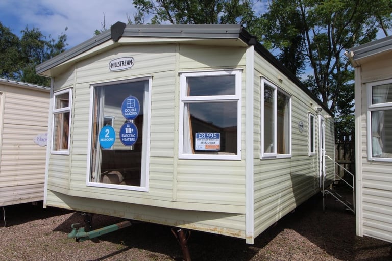 Cosalt Millstream 28x12 2 bed 2008 preowned static caravan for sale offsite