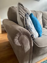 Large Corner Sofa & foot stool 