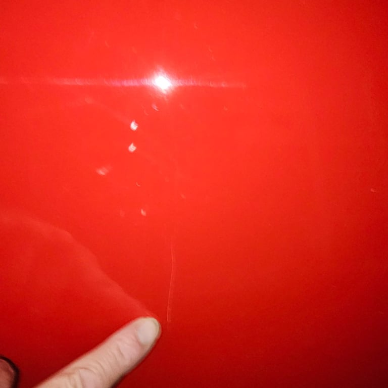 Porsche 911/964 front bonnet in guards red 