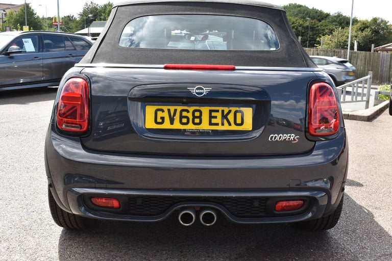 2019 Mini Convertible 2.0 Cooper S Steptronic Euro 6 (s/s) 2dr Petrol