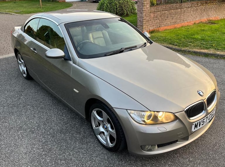2007 (57) BMW 325i 3.0 SE PETROL CONVERTIBLE LONG MOT DRIVES GREAT JUST SERVICED