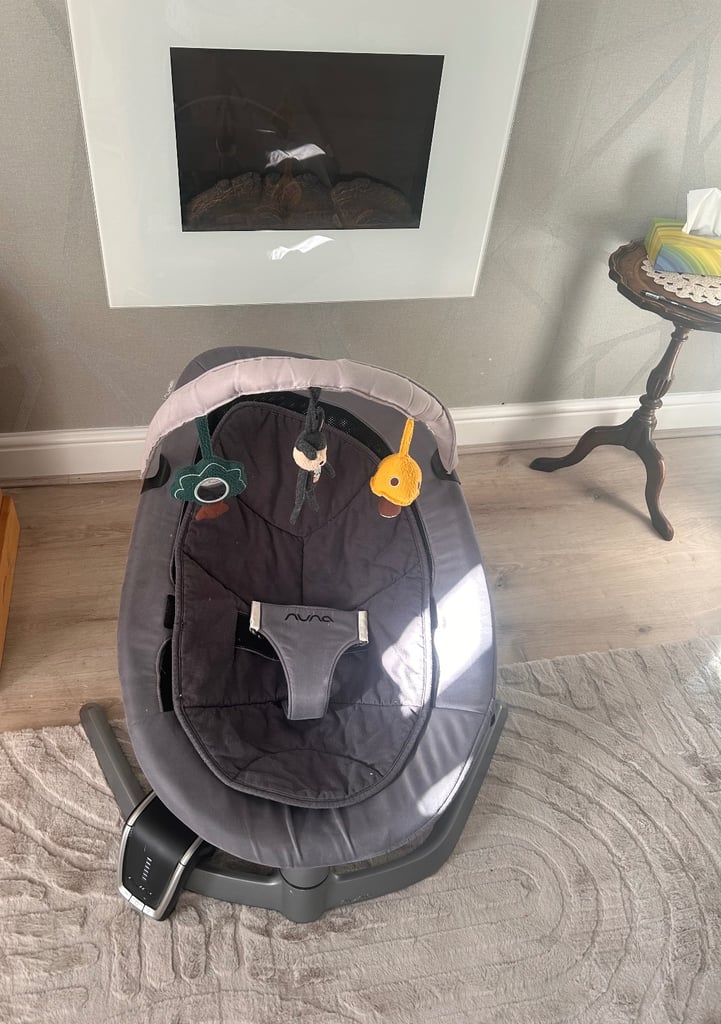 Nuna leaf baby swing + wind electric rocker
