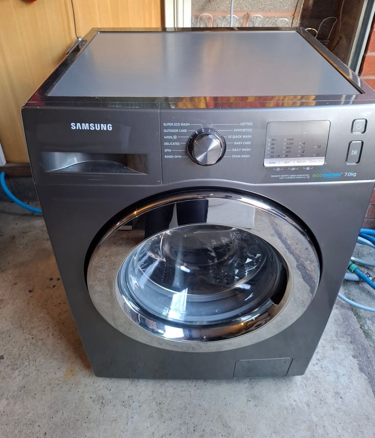 image for A+++ class Samsung ecobuble 7kg 1400 spin washing machine 