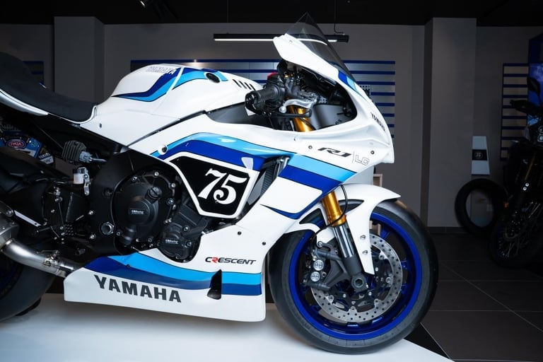 YAMAHA R1 GYTR - CRESCENT 75TH ANNIVERSARY EDITION - CALL OUR GYTR PRO SHOP NOW