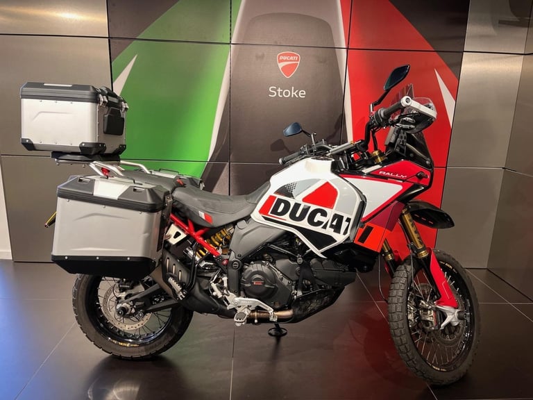 image for DUCATI DESERT X RALLY OVER £28,000 SPENT FULLY LOADED ! ONE OWNER 2024