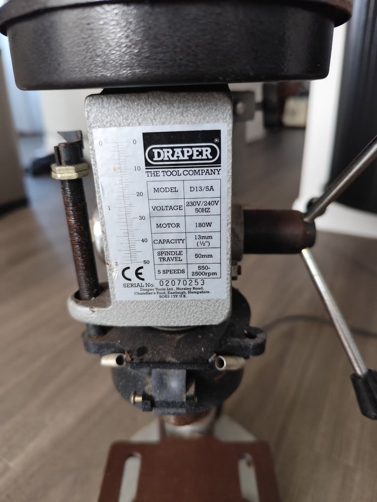 Pillar drill press