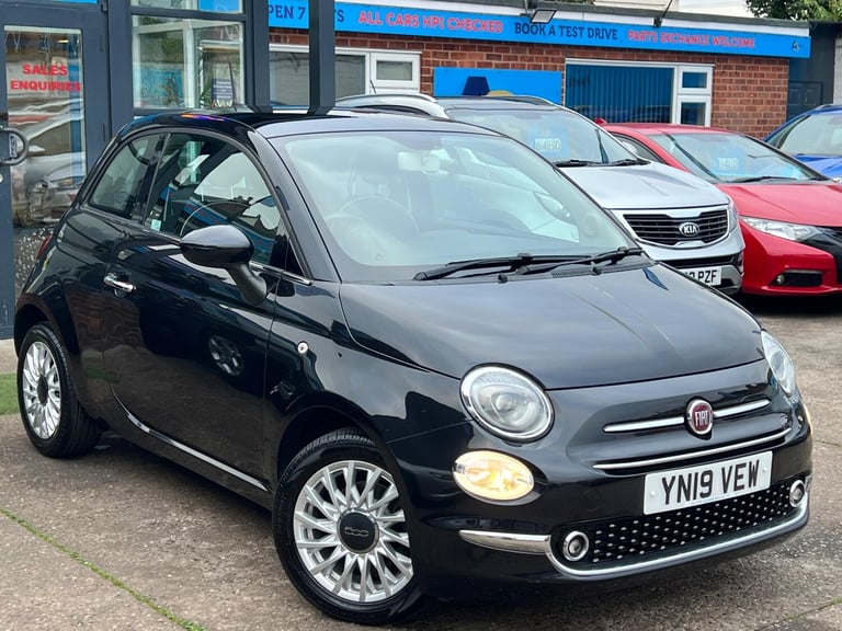 2019 Fiat 500 1.2 Lounge Hatchback 3dr Petrol Manual Euro 6 (s/s) (69 bhp) HATCHBACK Petrol Manual