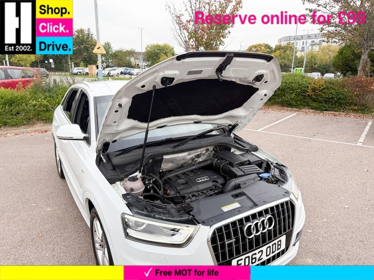 2012 Audi Q3 2.0 TFSI S line SUV 5dr Petrol Manual quattro Euro 5 (s/s) (170 ps) ESTATE Petrol Ma...