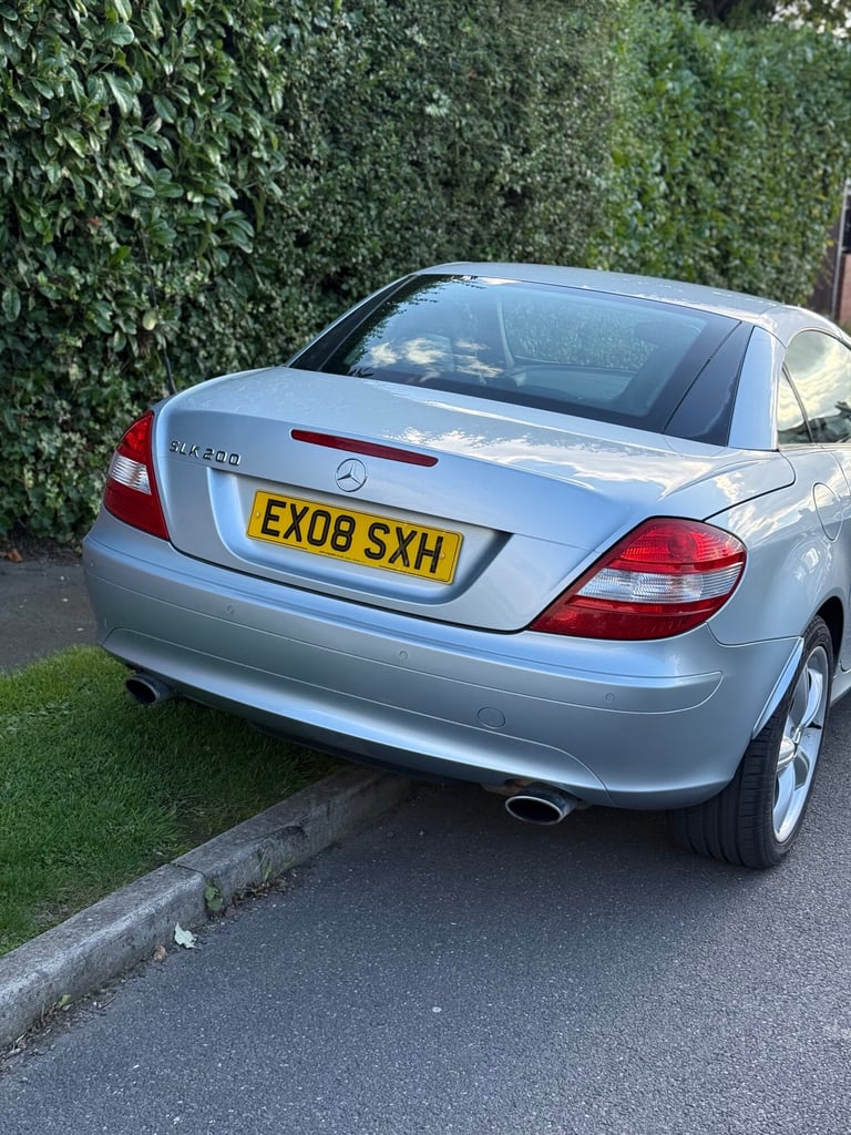 2008 Mercedes-Benz SLK SLK 200K 2dr Tip Auto CONVERTIBLE PETROL Automatic