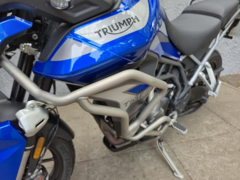 2023 Triumph Tiger 900 GT Pro heated grips and seats