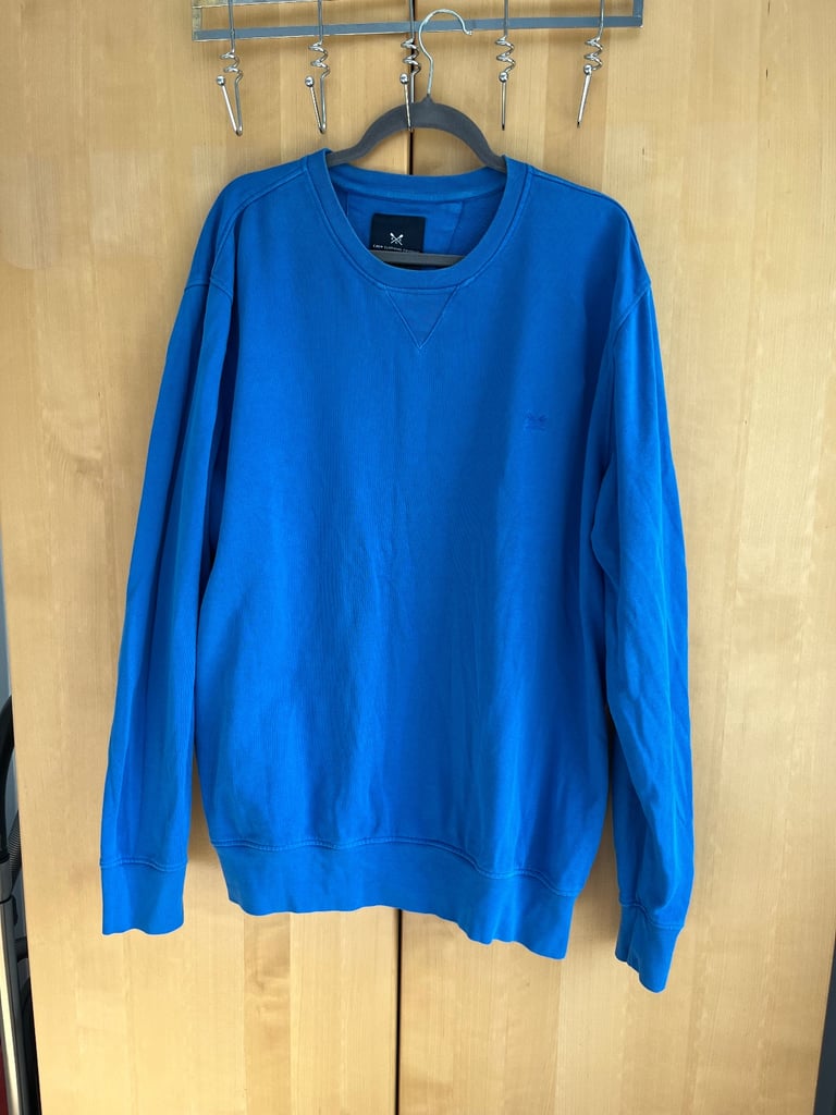 image for Men’s Crew Clothing Blue Sweatshirt 