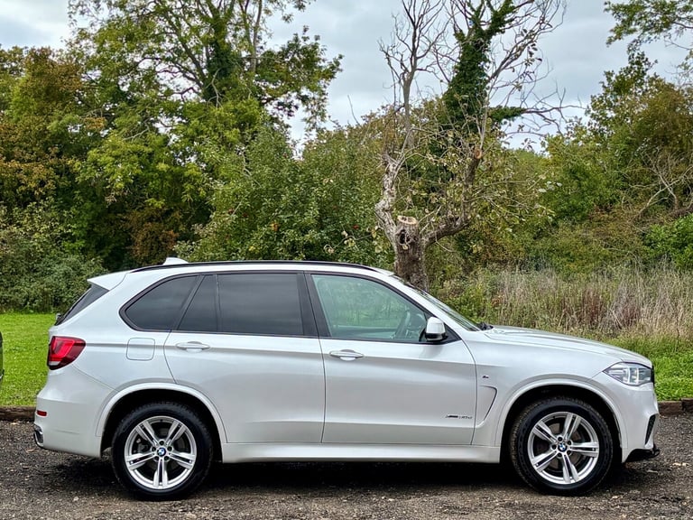 2014 BMW X5 3.0 xDrive 255 BHP 30d M Sport Performance White Auto 7 Seater FSH