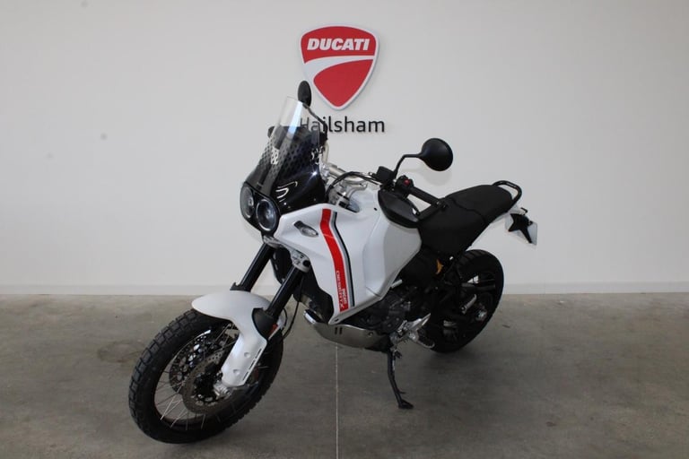 2025 Ducati Desert X, EX Demo, only 691 miles
