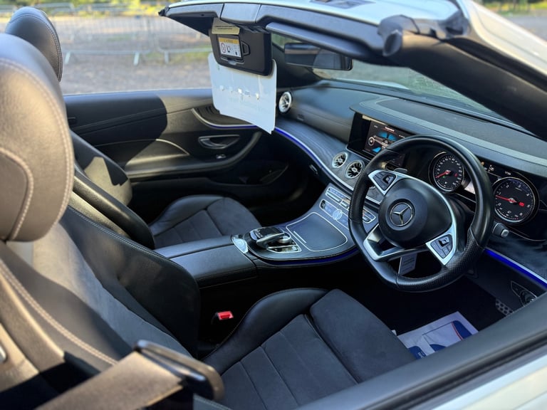 2018 Mercedes-Benz E-Class E220d AMG Line 2dr 9G-Tronic CONVERTIBLE Diesel Automatic