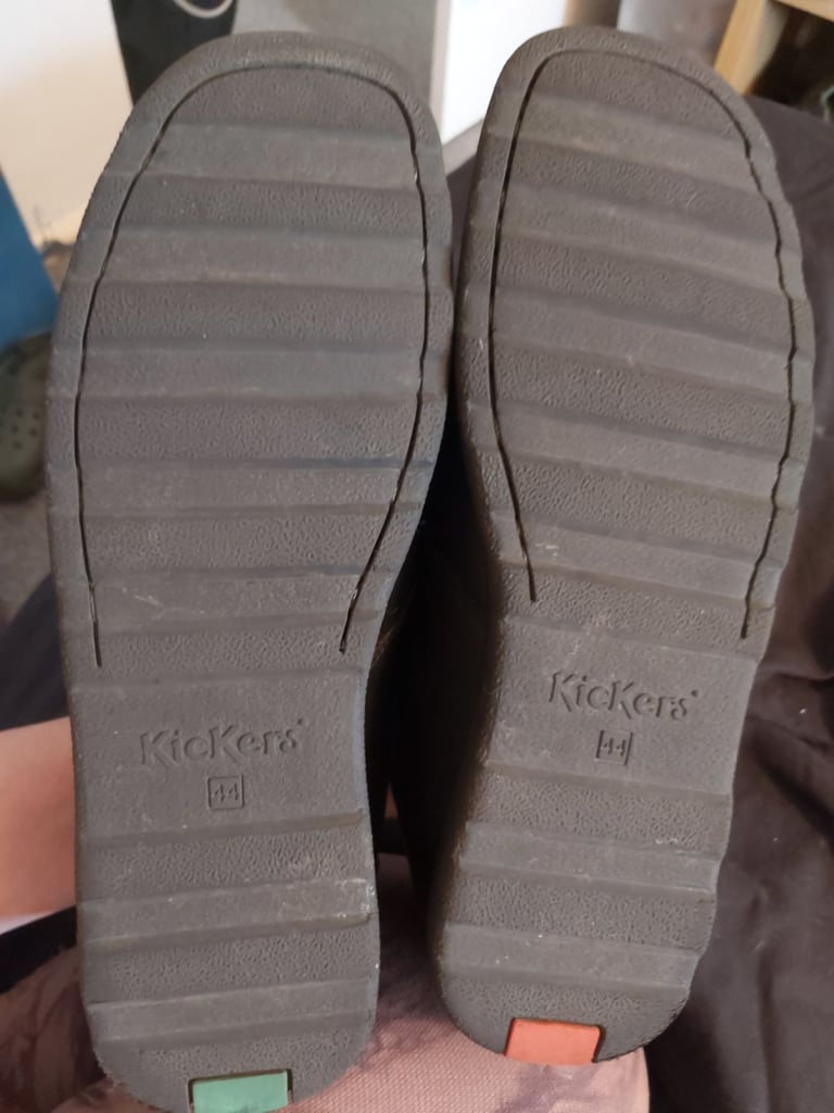 Black kickers size 10