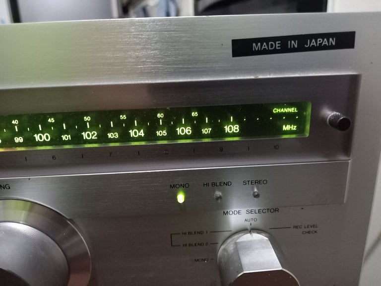 aiwa fm stereo tuner 9700 ready for use 