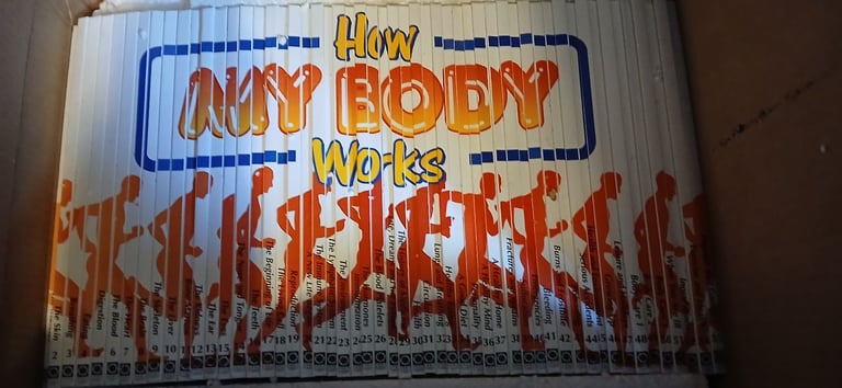 How my Body Works Hard Back Vintage Books