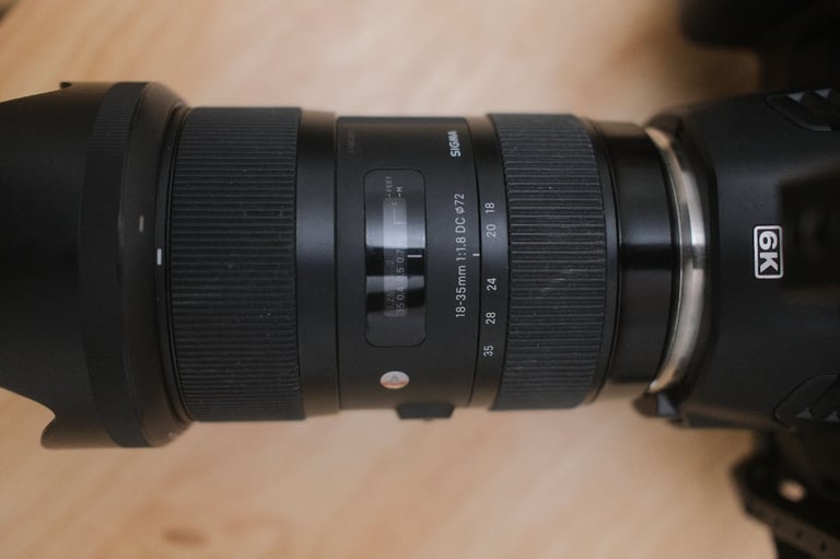 Blackmagic Pocket Cinema Camera 6K (EF Mount) - Tilta Cage + Sigma 18–35mm
