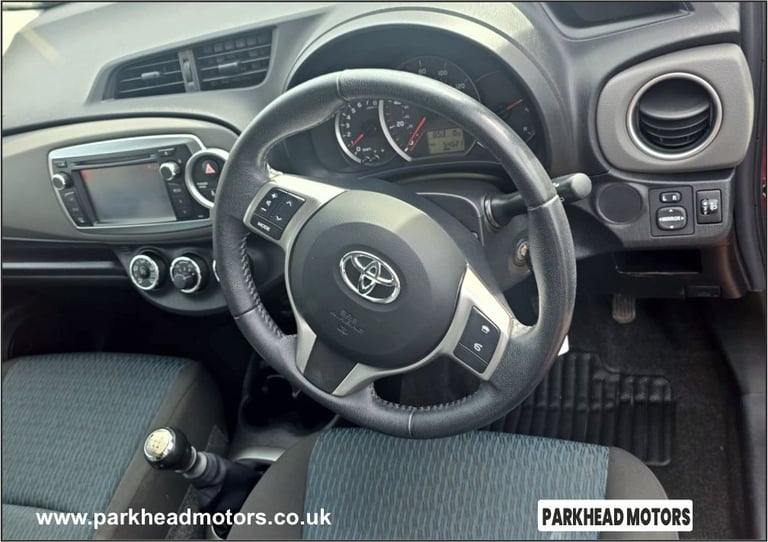 TOYOTA Yaris 2012 1.33 Dual VVT-i TR Hatchback 5dr Petrol Manual Euro 5