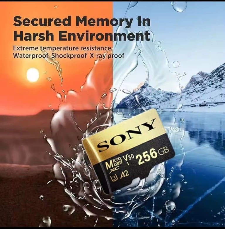 New Sony Miccro SD TF Mini Card  Class 1 TB High Speed Flash Memory TFMecard C10
