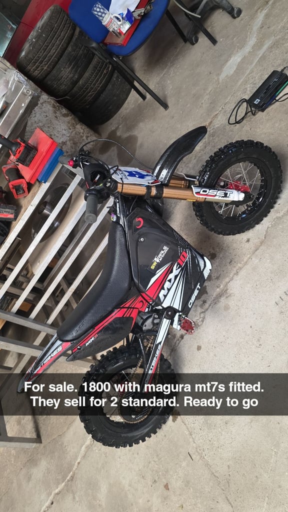 image for OSET MX10 electric mx bike