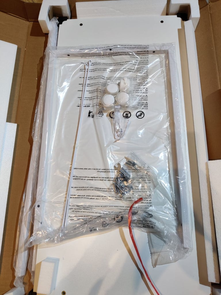 Mericonia 100cm Computer Desk with Wheels – White