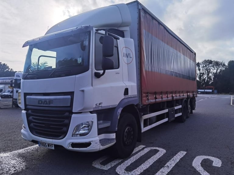 2015 Daf CF 330 euro 6, 6x2 27ft curtainsider
