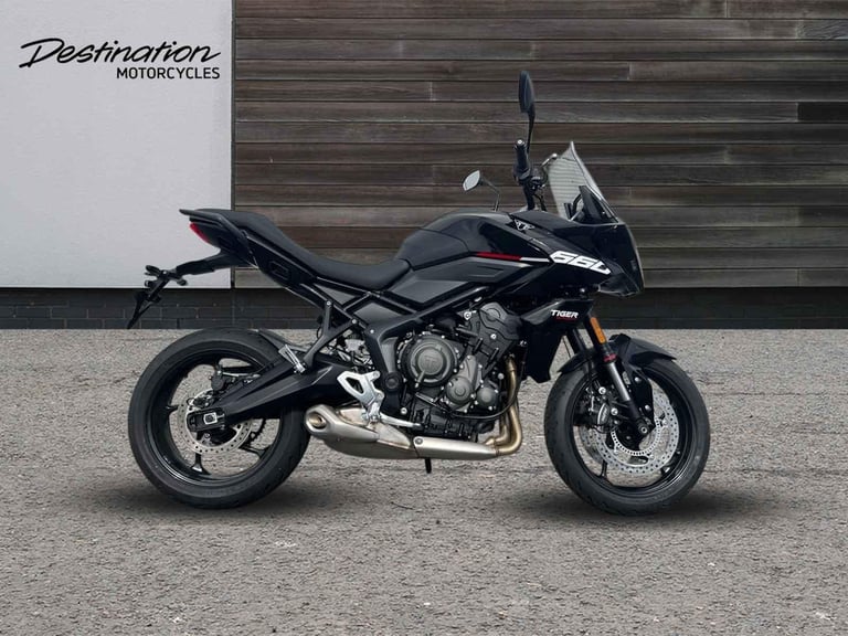 image for 2025 Triumph Tiger Sport 660 STANDARD COLOUR Petrol black 6 Speed