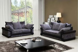 Jumbo Cord Fabric Sofa Set 3 + 2 seater Or Corner Both Available 