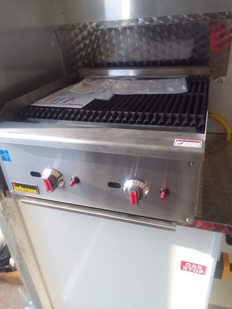 Catering trailers burger van equipment fryers Grills Griddles Bain Maries Hobs
