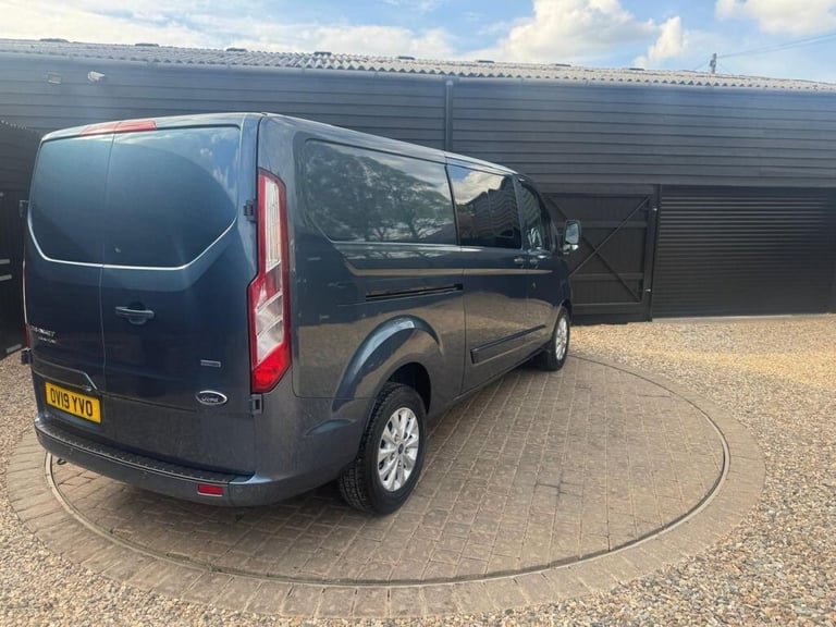 2019 Ford Transit Custom 2.0 300 EcoBlue Limited Crew Van Double Cab 5dr Diesel Auto L2 H1 Euro 6...