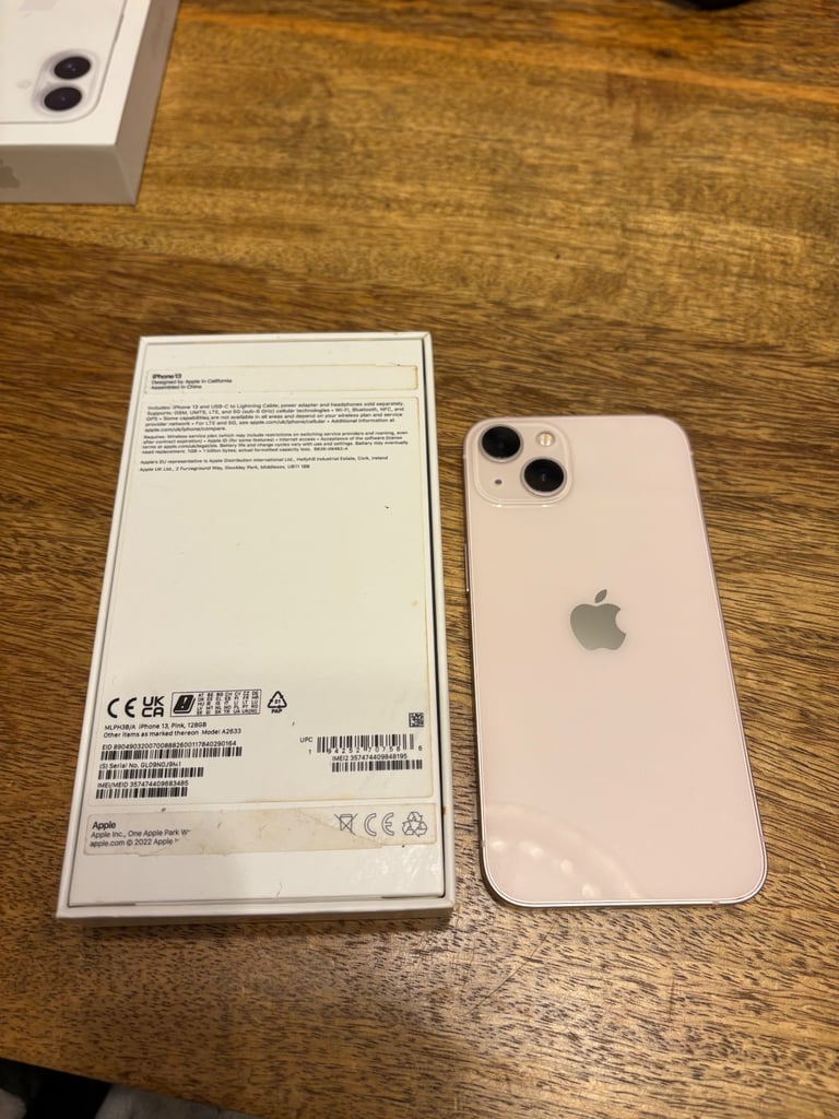 Pink iPhone 13 