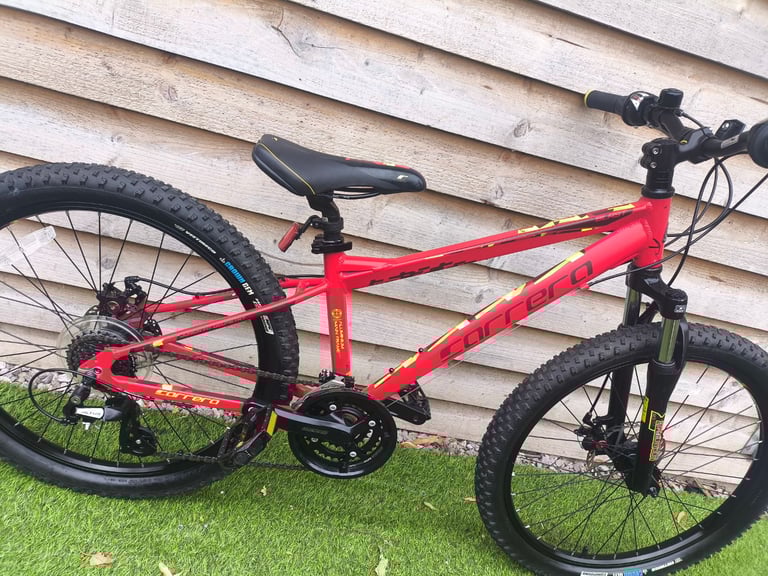 Carrera Blast Junior Mountain Carrera Kids Bike 24 Inch Carrera