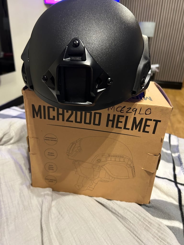 image for Combat UK MICH 2000 Tactical Helmet - Black