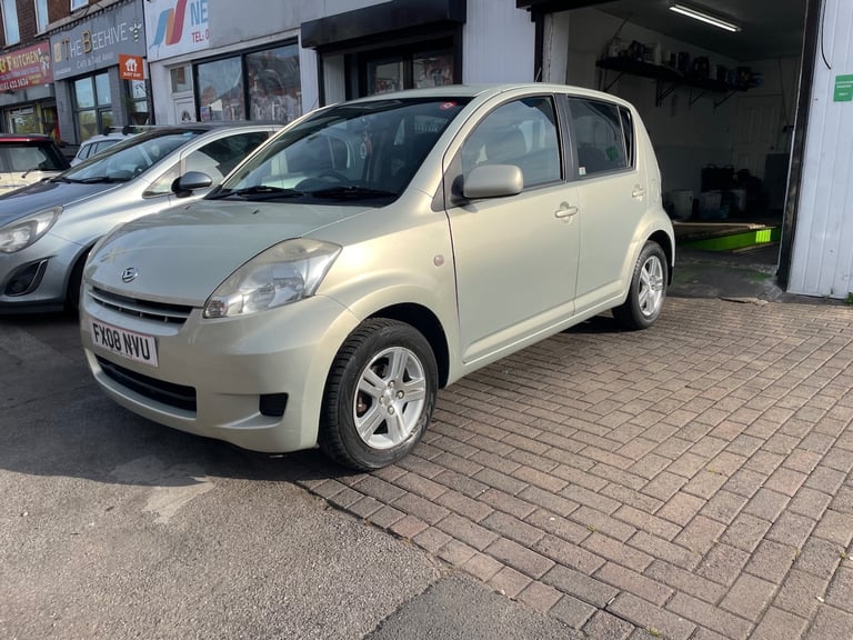2008 Daihatsu Sirion 1.3 SE 5dr Auto HATCHBACK Petrol Automatic