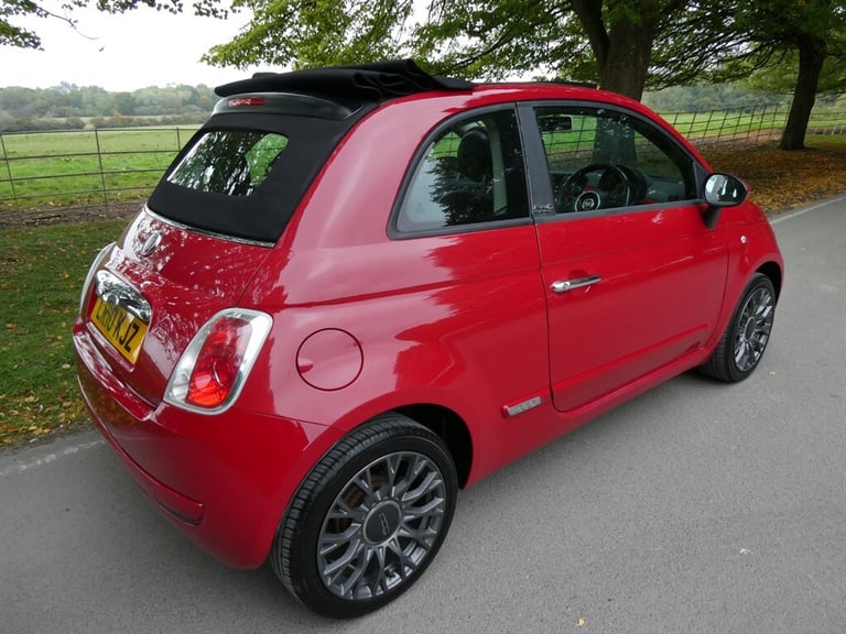 2010 Fiat 500C 1.2 Pop Convertible 2dr Petrol Manual Euro 5 (69 bhp) Convertible Petrol Manual