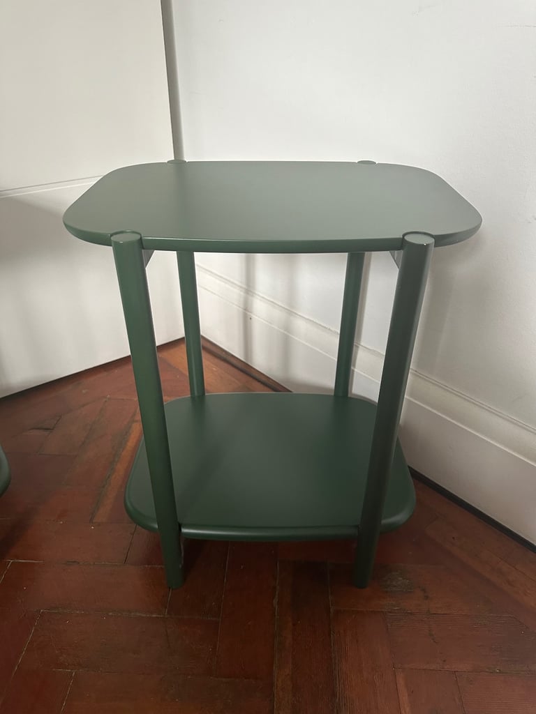 image for Set of John Lewis Green Bedside tables