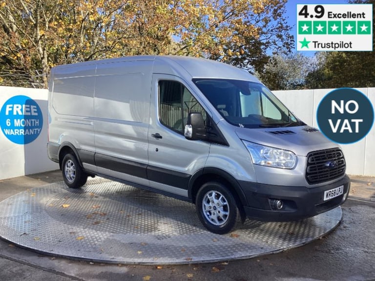 2018 Ford Transit 350 EcoBlue LWB M/R **NO VAT** LWB Panel Van Diesel Manual