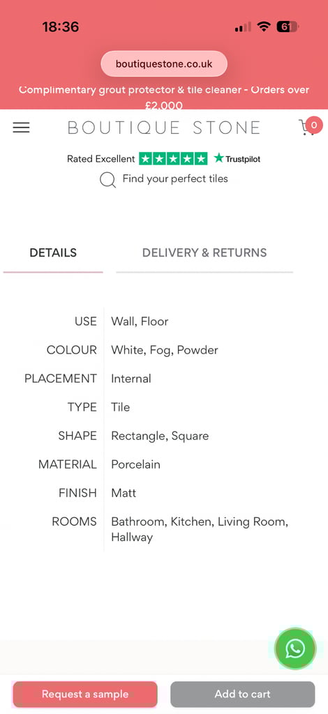 Avion fog tiles