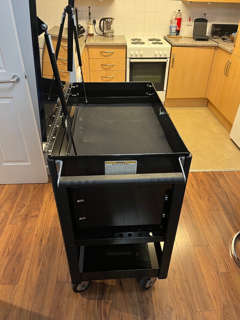 4 Drawer Tool Cart TTSC4BK