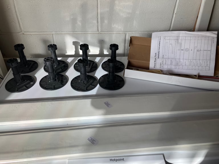 image for Shower tray panel riser kit for square tray 1200mm x 95mm